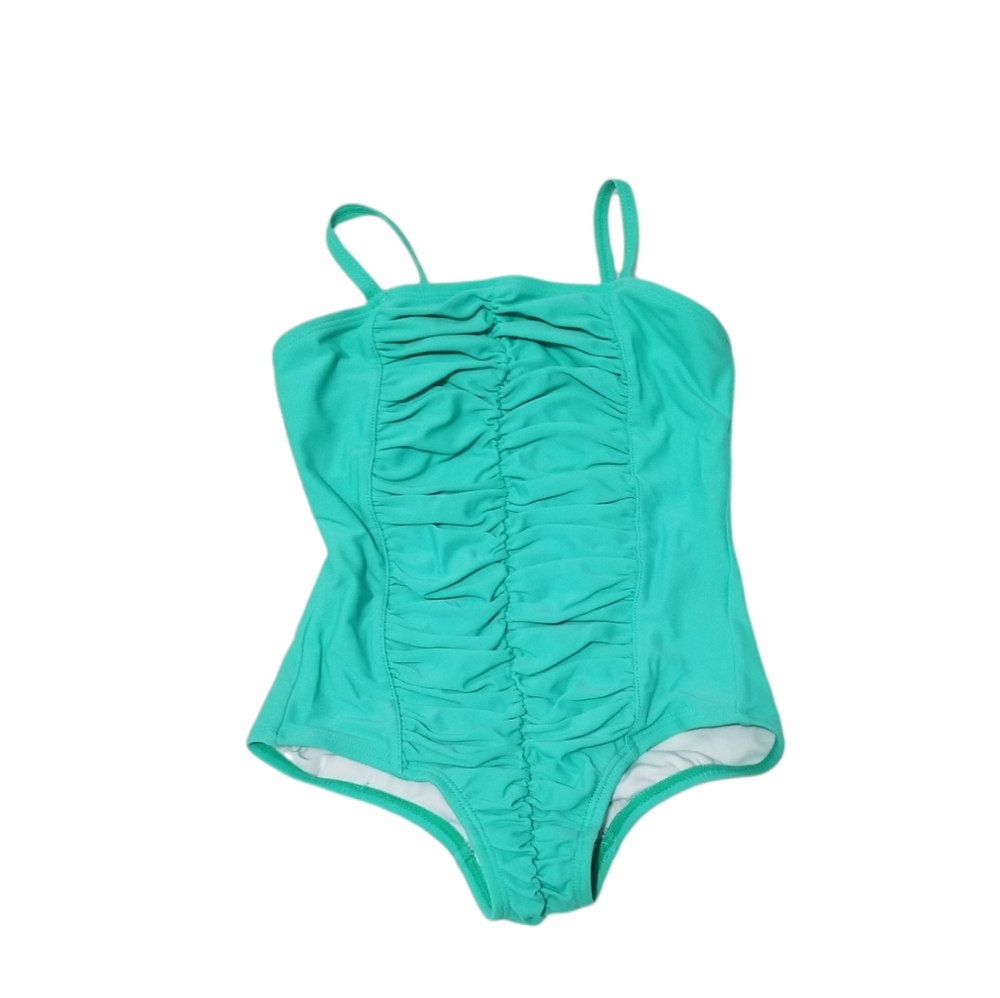 Hanna Andersson One‎ Piece Swimsuit 90 cm 3T Seafoam Green Bathing Suit